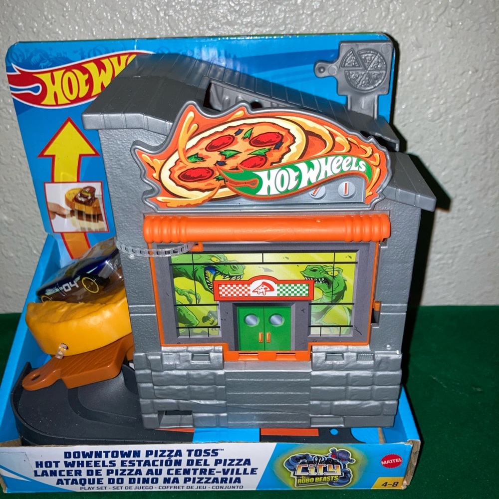 Hot Wheels Pizza Toss Set